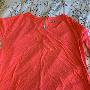 Pink/peach AE top